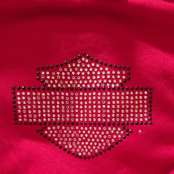 Harley-Davidson Bright Red Short Sleeve Tee - Picture 7 of 7